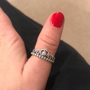 Pandora Princess Tiara Ring